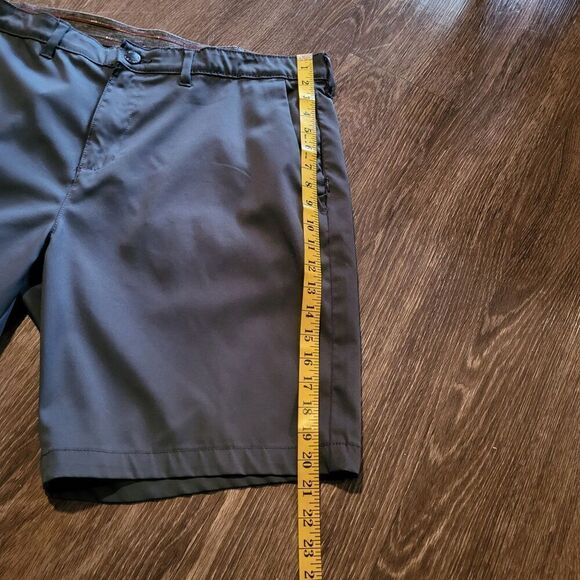 Jachs Performance Classic Fit Flat Front Golf Shorts w/ Shirt Stay Band Mens 40 - Picture 7 of 11